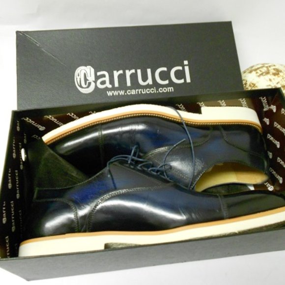 ✅ Men\'s Carrucci Cobalt Blue Oxford - Size 10 NWOT main image 8